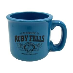 Ruby Falls Light Blue Ceramic Coffee Mug